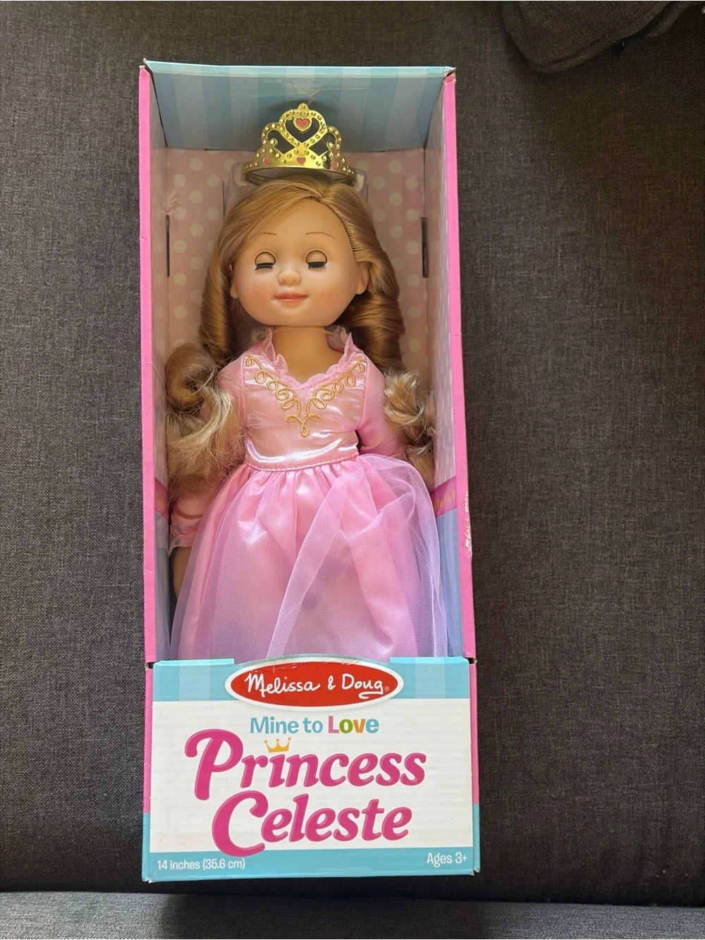 NWT Melissa & Doug Mine to Love Princess Celeste 14” Doll
